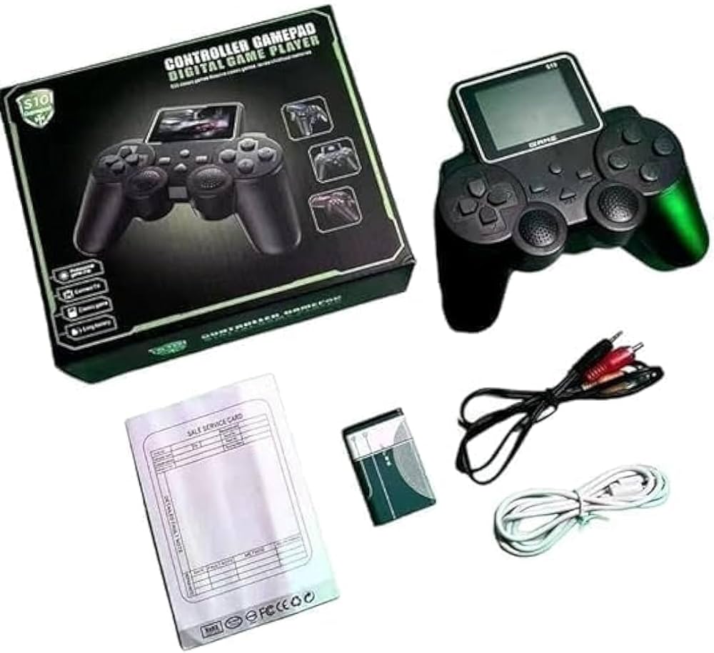 Handheld Game Console for Kids 520 Retro Video Games Classic Rechargeable Console with TV Support Kids Video Game