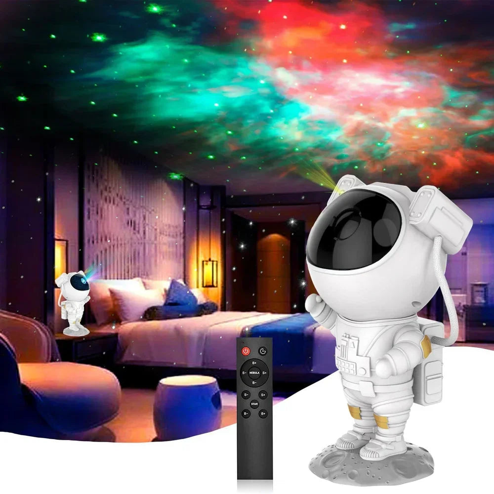 The Astronaut Projector Lamp is a captivating and unique lighting