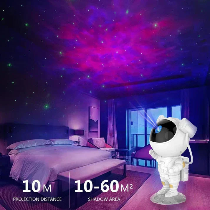 The Astronaut Projector Lamp is a captivating and unique lighting