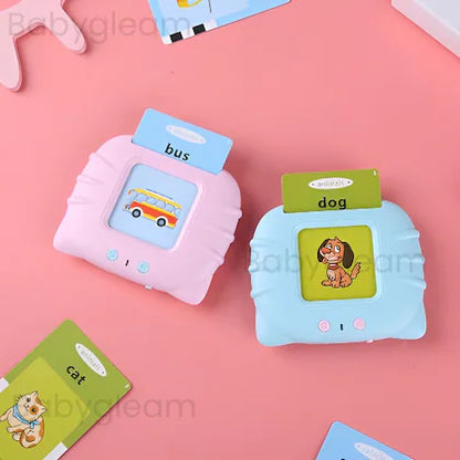 Preschool Learning Toys  Intelligent Electric Kids Language Card Reader