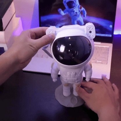 The Astronaut Projector Lamp is a captivating and unique lighting