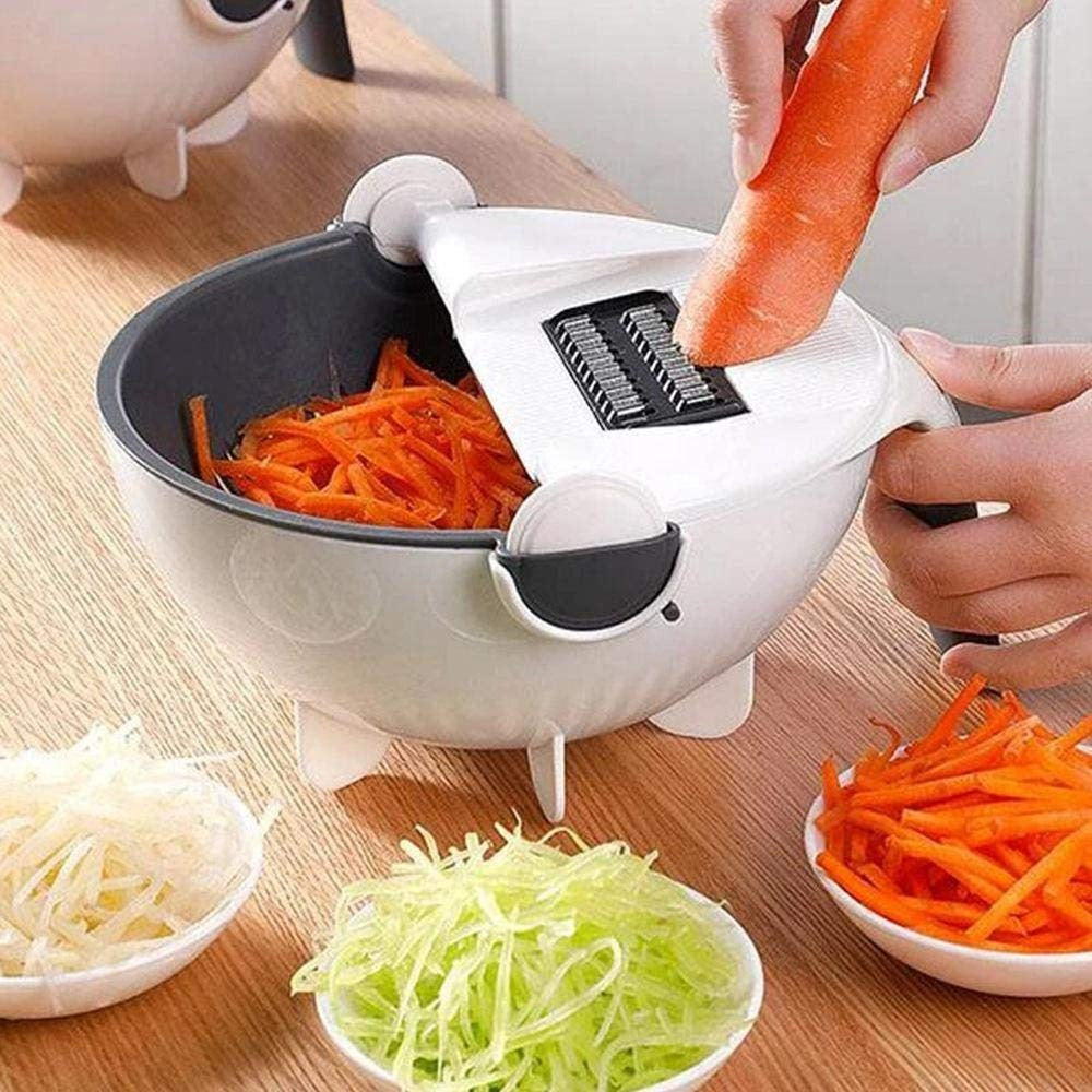 Vegetable Cutter with Drain Basket