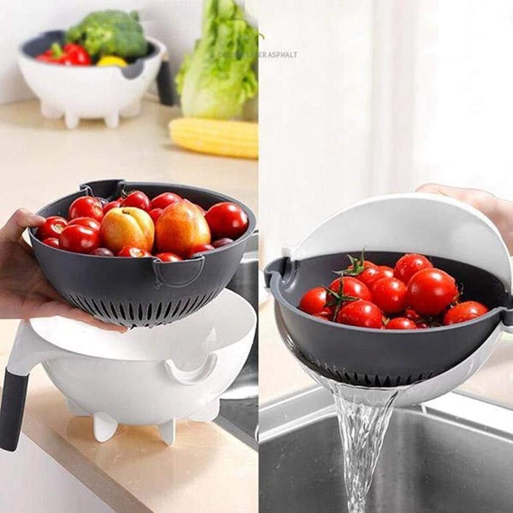 Vegetable Cutter with Drain Basket