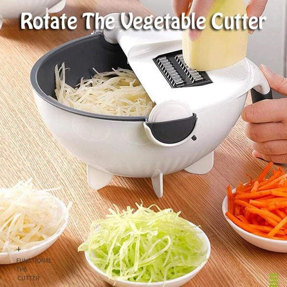 Vegetable Cutter with Drain Basket