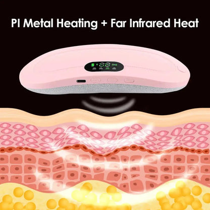 Electric Menstrual Heating Pad Period Cramp Massager