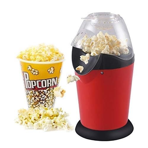Mini Popcorn Maker - Removable Lid, Instant Oil-Free Popcorn, Easy Home Use